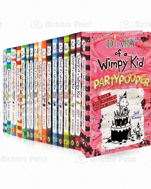 Diary of a Wimpy Kid 1-20 Books by Jeff Kinney